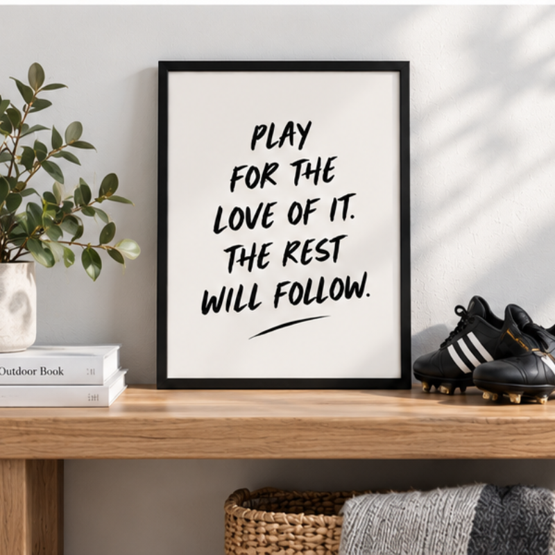 'Play for the Love of it' Print