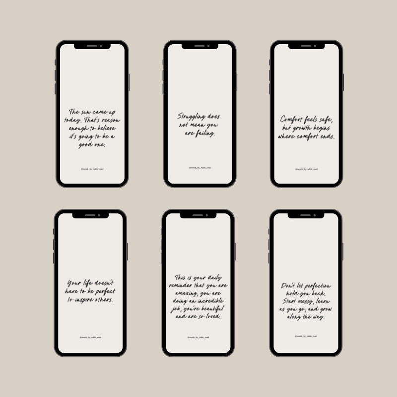 10 Phone Wallpapers on Mindset Matters