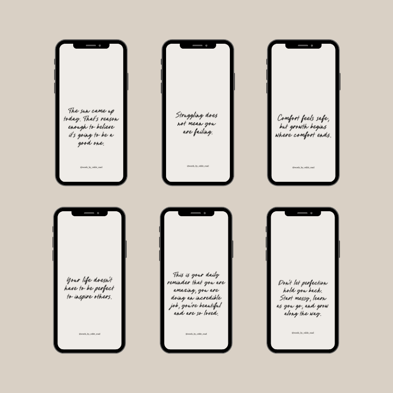 10 Phone Wallpapers on Mindset Matters