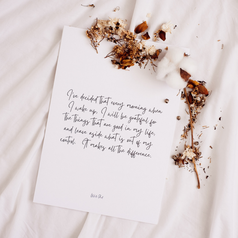 'I've decided' Print - Lisa Buscomb