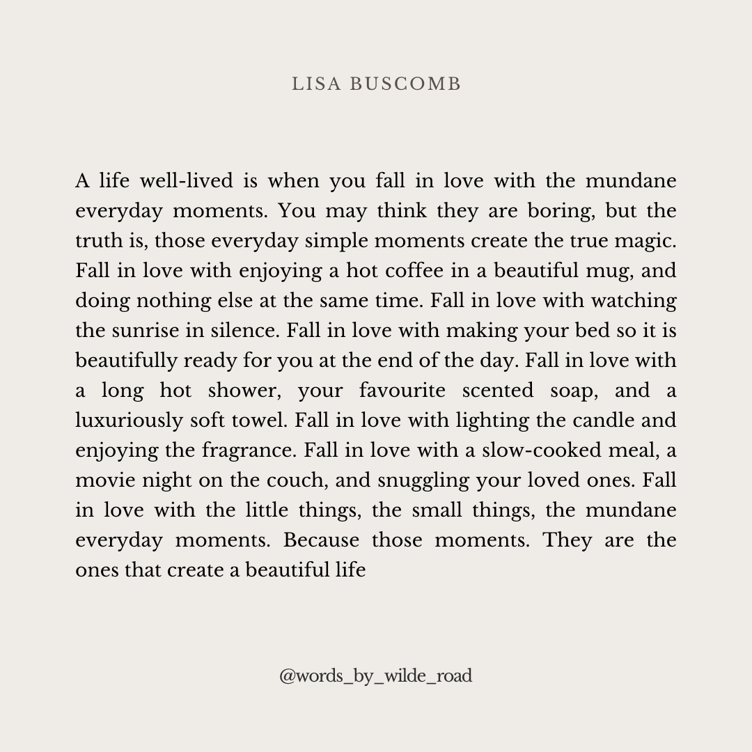 Everyday Moments' Print - Lisa Buscomb