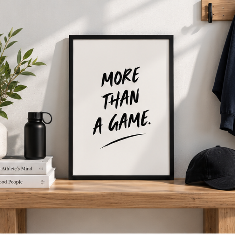 'More Than A Game' Print