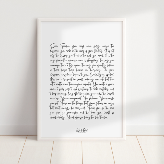 'Dear Father' digital printable