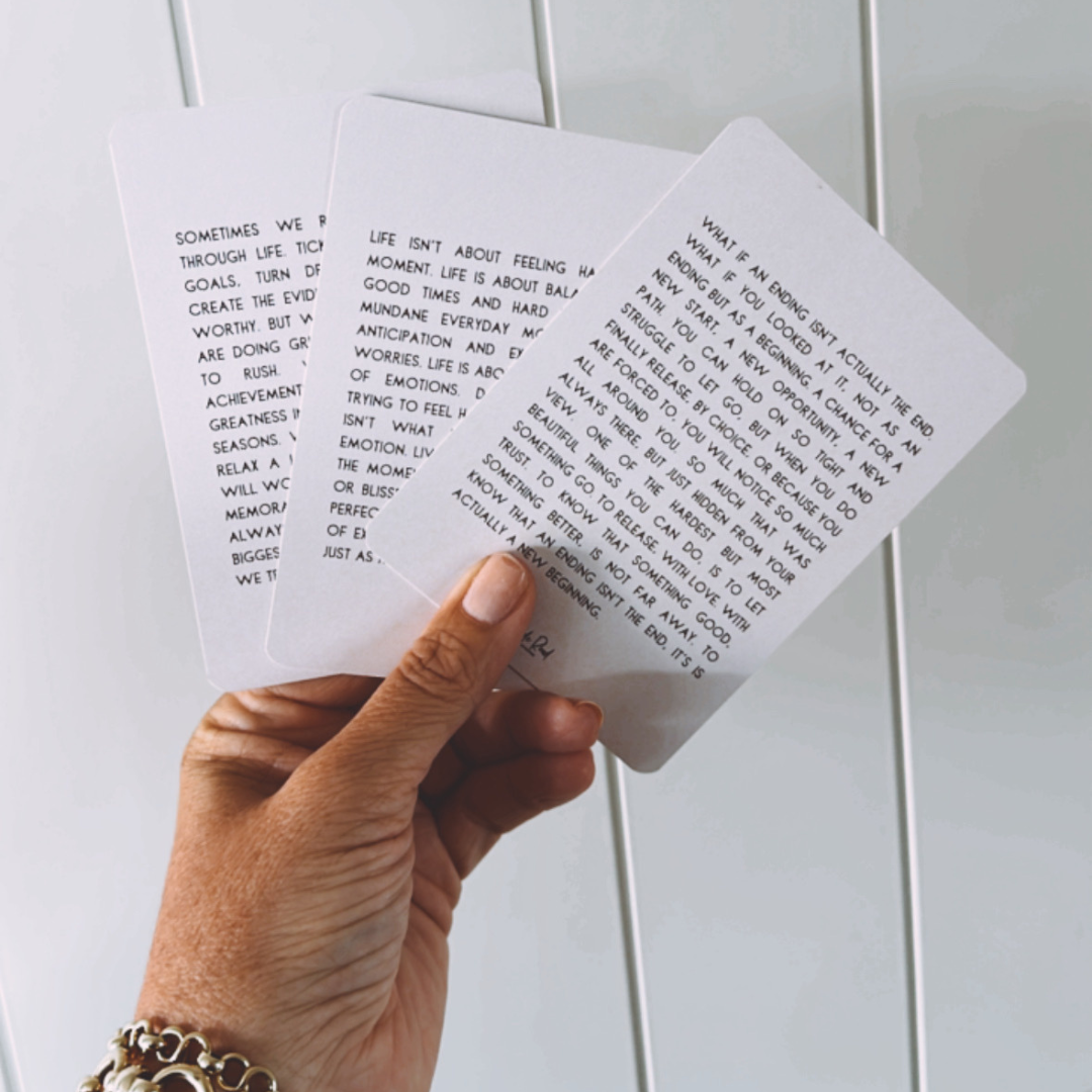 Lessons & Reminders Card Set - Lisa Buscomb 