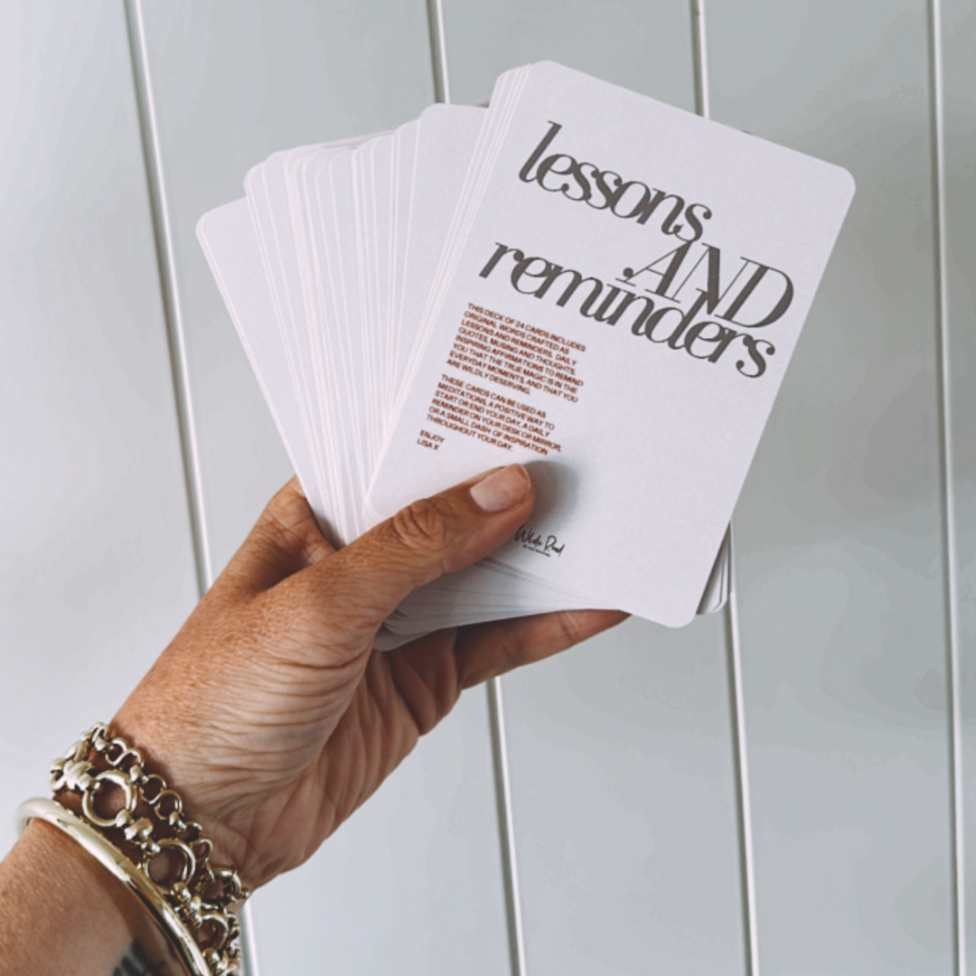 Lessons & Reminders Card Set - Lisa Buscomb 