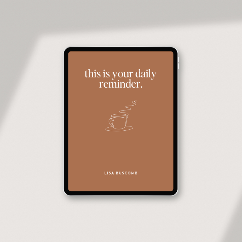 This Is Your Daily Reminder by Lisa Buscomb ebook
