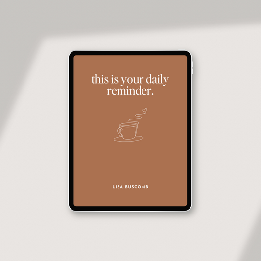 This Is Your Daily Reminder by Lisa Buscomb ebook