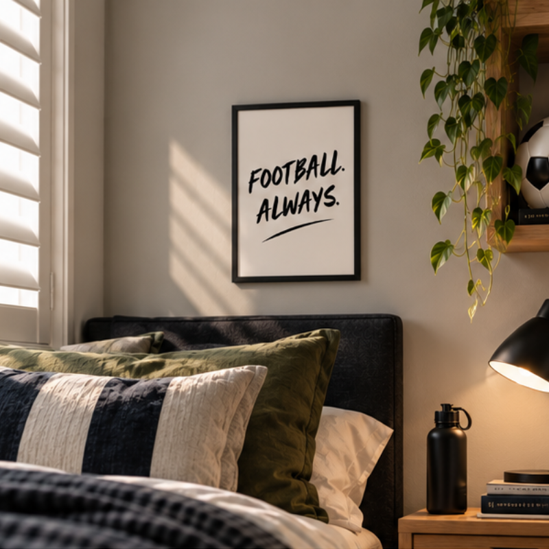 'Football Always' Print