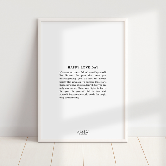 'Happy Love Day' digital printable