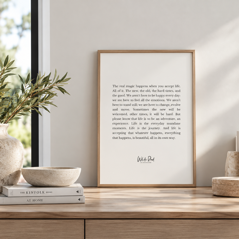 'In It's Own Way' Print