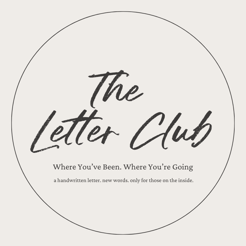 The Letter Club: your monthly subscription