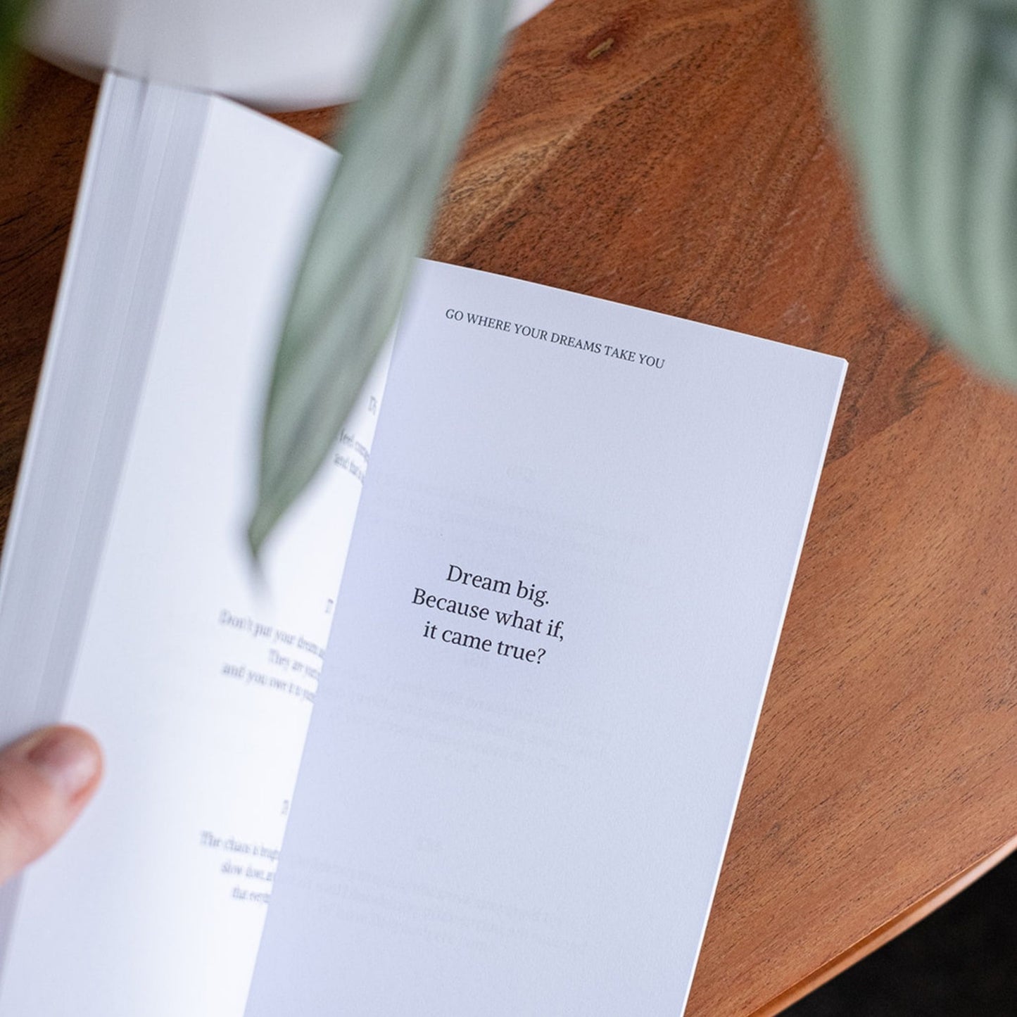 Dream Big. Because what if, it came true? by Lisa Buscomb