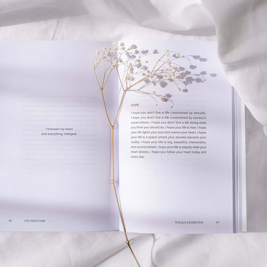 Wildly Deserving inspirational book by Lisa Buscomb