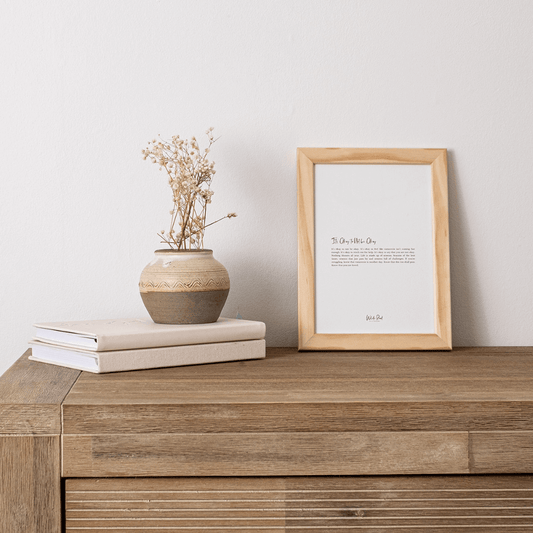 'It's okay to not be okay' Print - Lisa Buscomb 