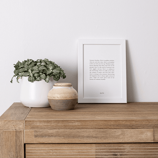 'Summer Sunday' Print - Lisa Buscomb 