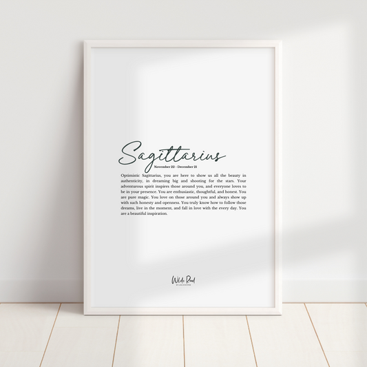 'Sagittarius' The Zodiac Collection digital printable - Lisa Buscomb 