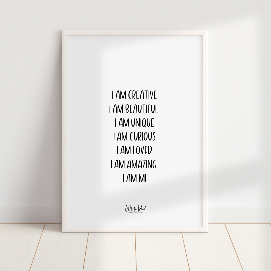 'I am Creative' digital printable - Lisa Buscomb 