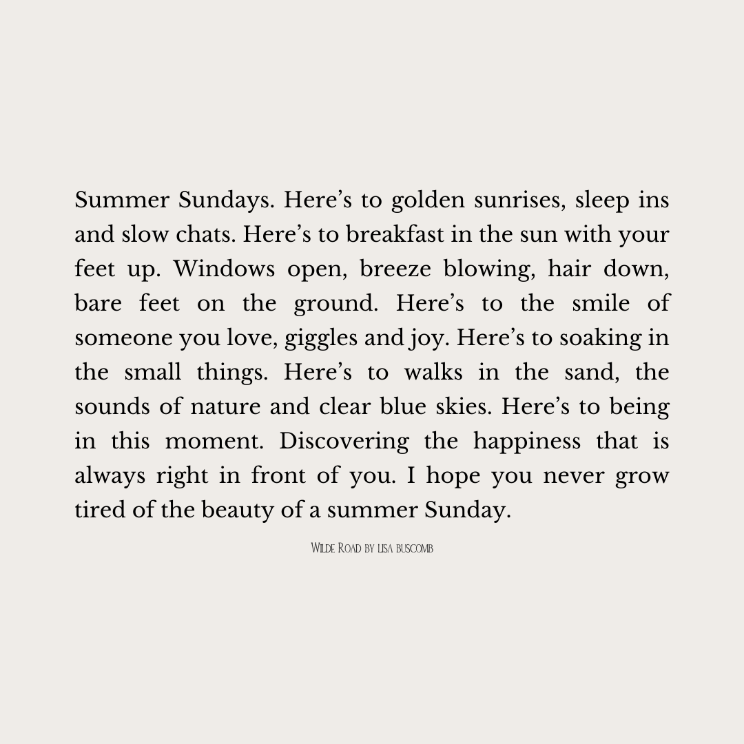 'Summer Sunday' Print - Lisa Buscomb 