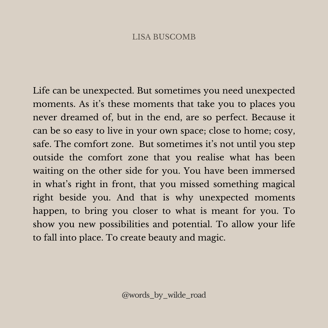'An Unexpected Life' digital printable - Lisa Buscomb 