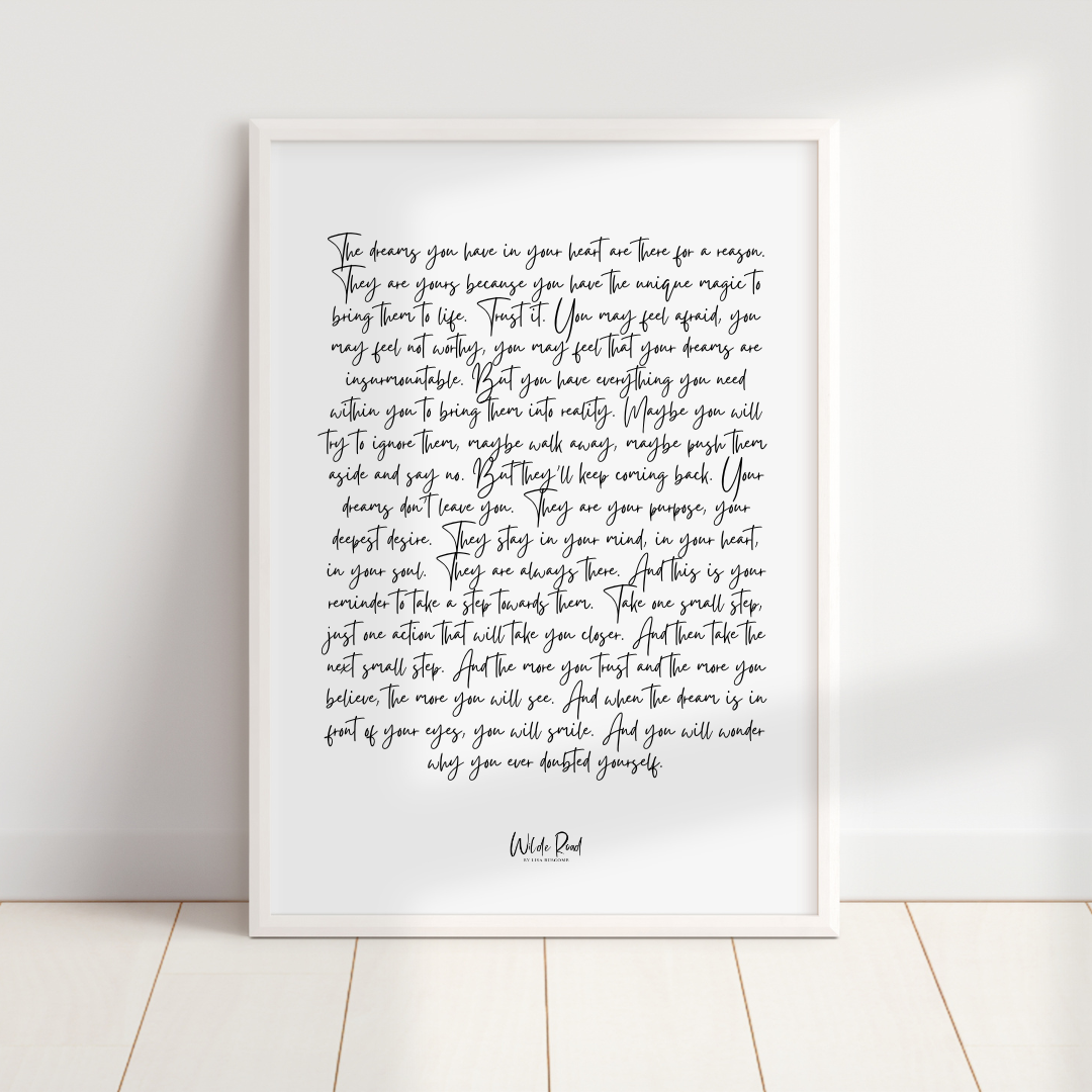 'Dreams' Print - Lisa Buscomb 